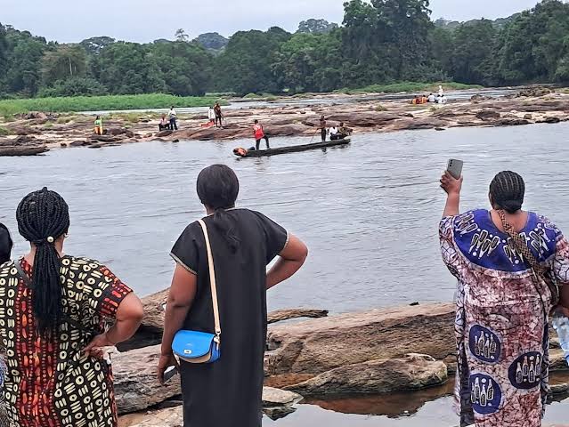 Vie locale au bord de l’Ogooué au Gabon