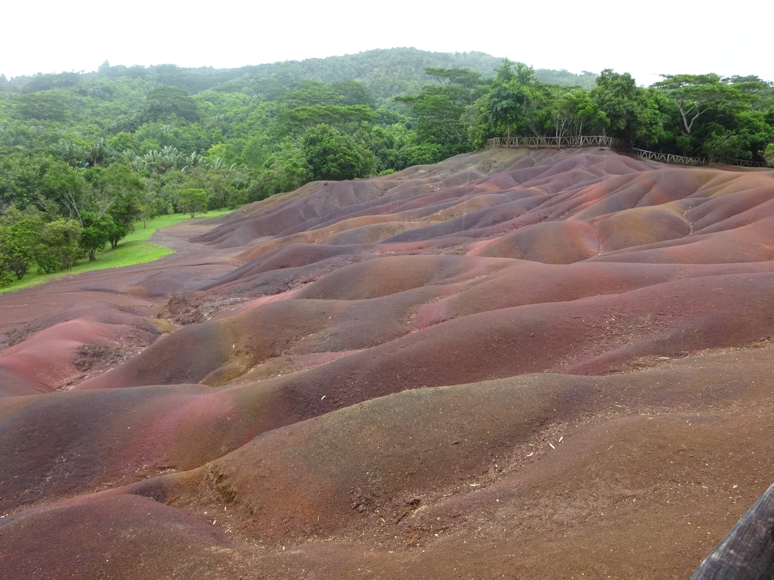 Les couleurs de Chamarel à Maurice