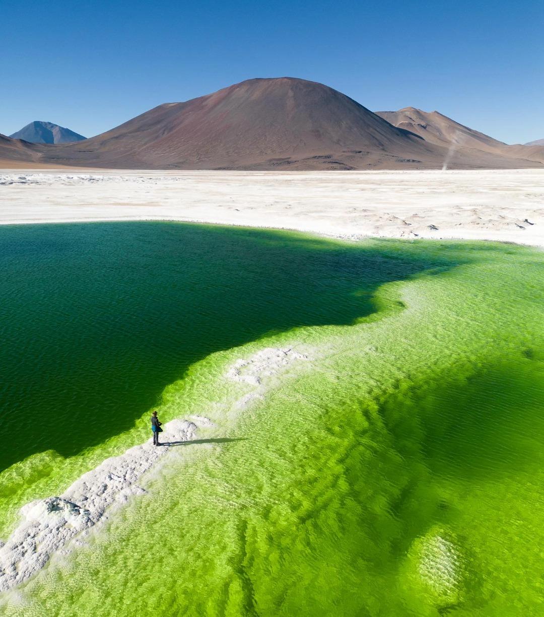 Salar de Gobea au Chili
